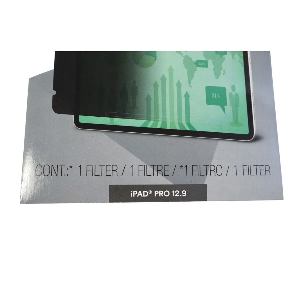 3M Black Privacy Filter for iPad Pro 12.9 Horizontal Matte Anti-Glare